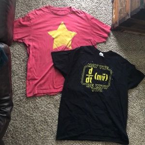 Pop Culture T Shirt Duo Steven Universe ⭐️ Wars